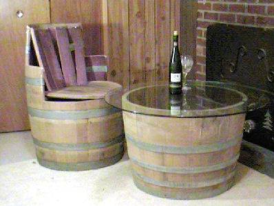 Used Wine Barrels