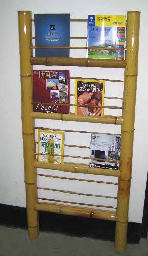 magazine rack wall. Bamboo Wall Magazine Rack