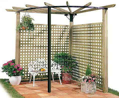 Wood Garden Trellis Designs