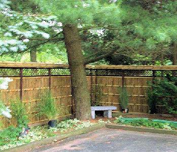 Bamboo Fence Panels Wood