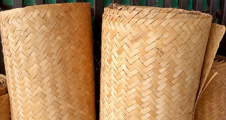 Rolled Bamboo Mat